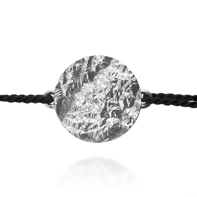 Personalisiertes Bergarmband in Silber