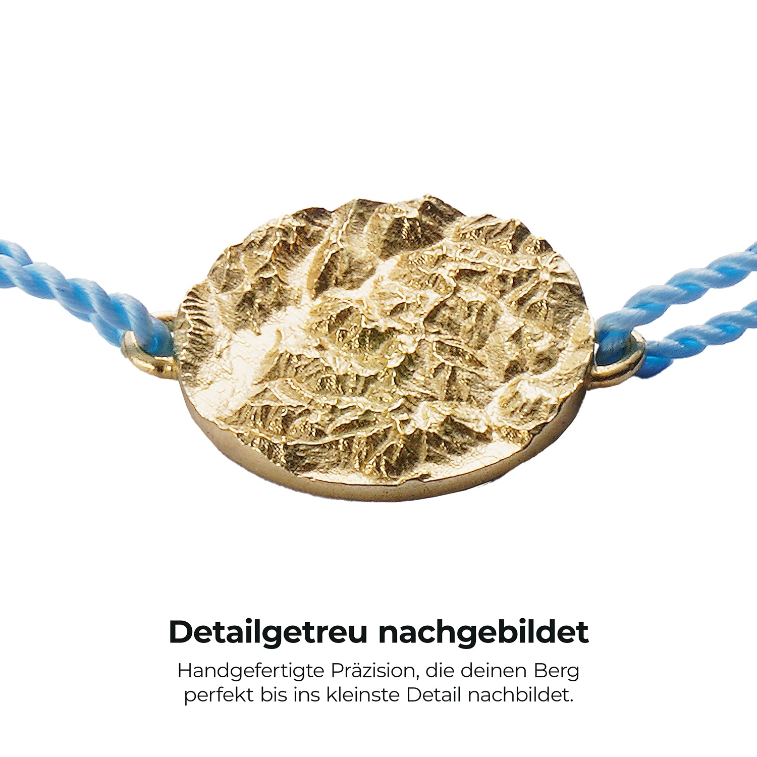Personalized mountain bracelet