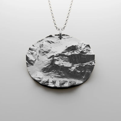 Zugspitze Silber Anh&auml;nger